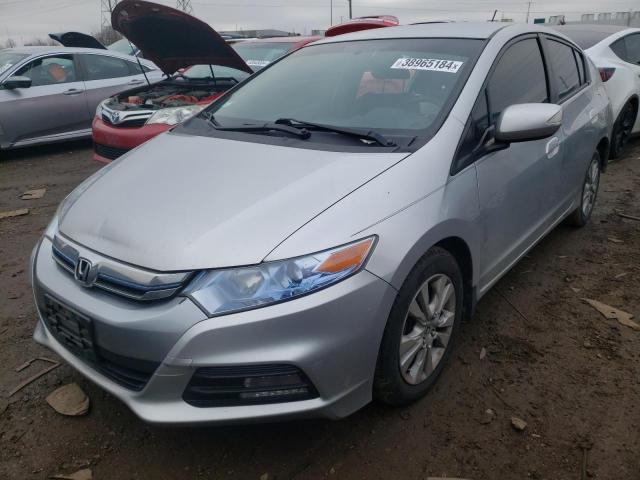 JHMZE2H71DS000314 - 2013 HONDA INSIGHT EX SILVER photo 1