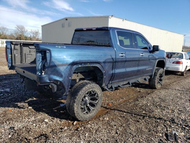 3GTU9DED0MG358615 - 2021 GMC SIERRA K1500 SLT BLUE photo 3