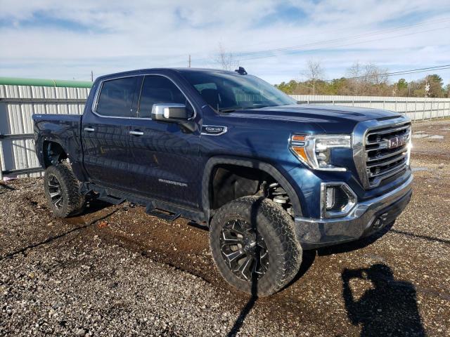 3GTU9DED0MG358615 - 2021 GMC SIERRA K1500 SLT BLUE photo 4