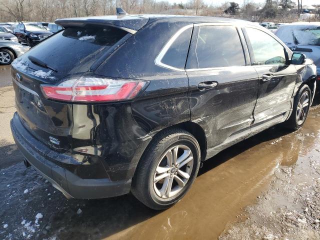 2FMPK4J91KBC13386 - 2019 FORD EDGE SEL BLACK photo 3