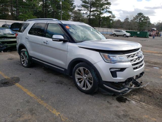 1FM5K7F81JGA98885 - 2018 FORD EXPLORER LIMITED SILVER photo 4