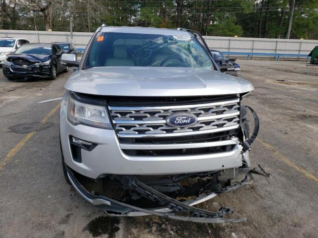 1FM5K7F81JGA98885 - 2018 FORD EXPLORER LIMITED SILVER photo 5