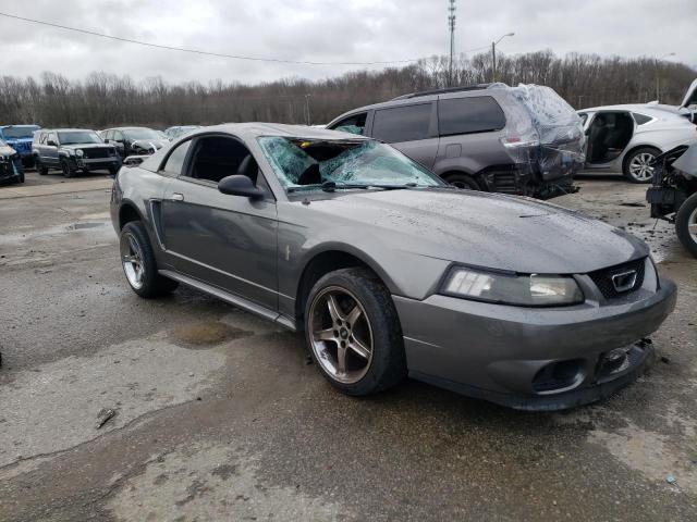 1FAFP40453F420666 - 2003 FORD MUSTANG GRAY photo 4