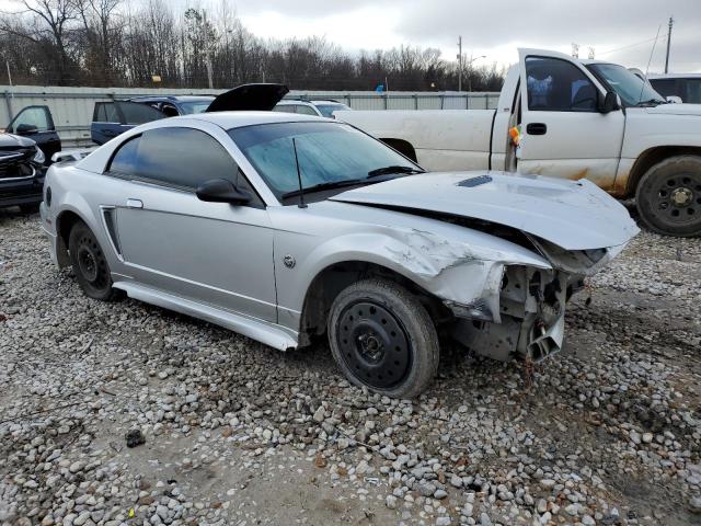 1FAFP40674F176702 - 2004 FORD MUSTANG SILVER photo 4