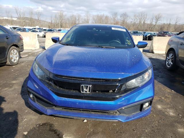 2HGFC2F88KH606477 - 2019 HONDA CIVIC SPORT 蓝色 照片 5