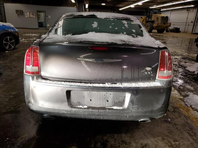 2C3CCAEGXDH566060 - 2013 CHRYSLER 300C GRAY photo 6