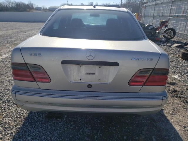 WDBJF74J02B473126 - 2002 MERCEDES-BENZ E 55 AMG SILVER photo 6