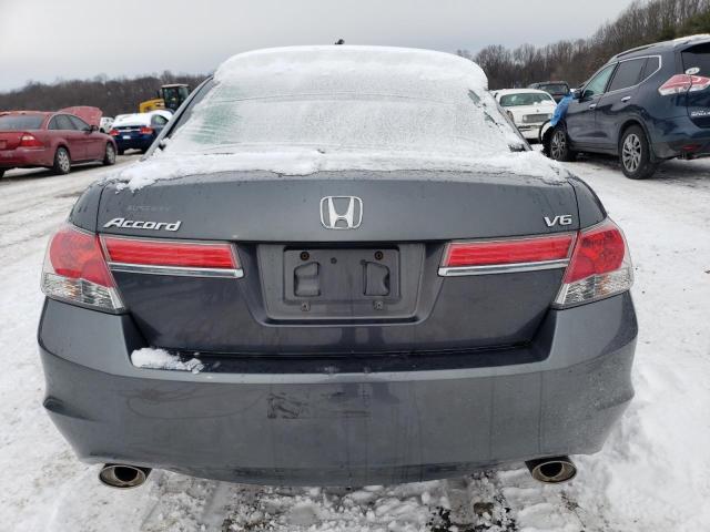 1HGCP3F83CA024834 - 2012 HONDA ACCORD EXL GRAY photo 6