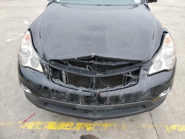 JN1AJ0HP7AM700565 - 2010 INFINITI EX35 BASE Սև լուսանկար 11