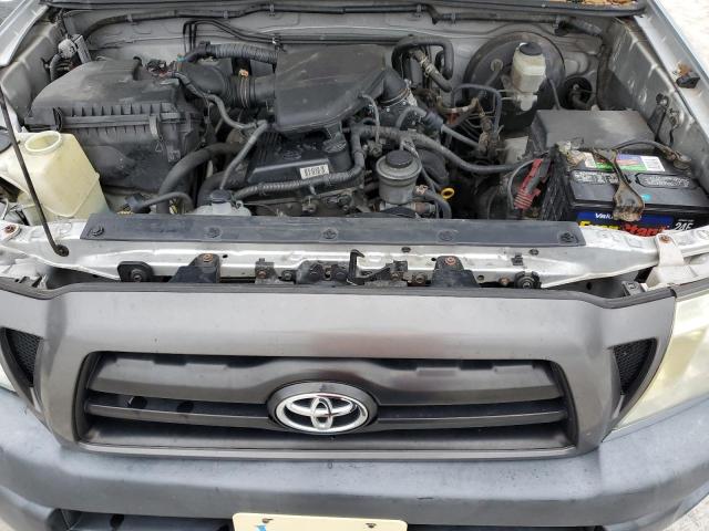 5TENX22N47Z436236 - 2007 TOYOTA TACOMA SILVER photo 11