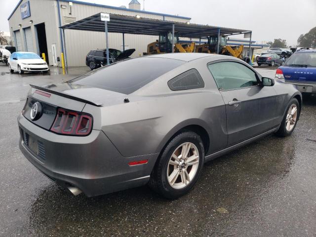 1ZVBP8AM4D5211146 - 2013 FORD MUSTANG GRAY photo 3