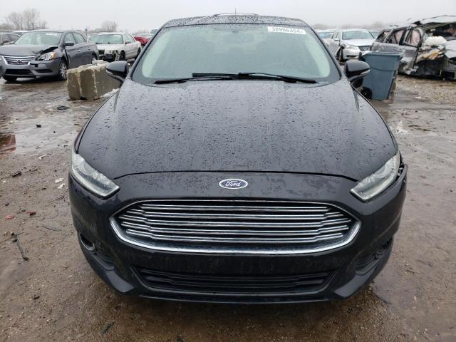 3FA6P0T98FR244123 - 2015 FORD FUSION SE BLACK photo 5