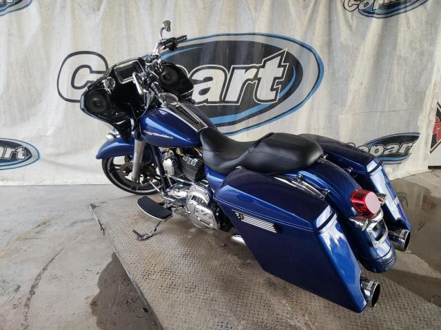 1HD1KTM15FB660307 - 2015 HARLEY-DAVIDSON FLTRXS ROAD GLIDE SPECIAL BLUE photo 3