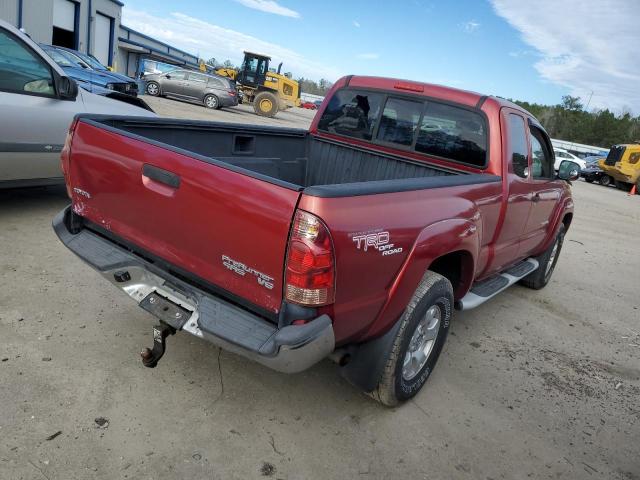 5TETU62NX5Z097681 - 2005 TOYOTA TACOMA PRERUNNER ACCESS CAB RED photo 3