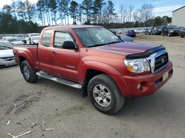 5TETU62NX5Z097681 - 2005 TOYOTA TACOMA PRERUNNER ACCESS CAB RED photo 4