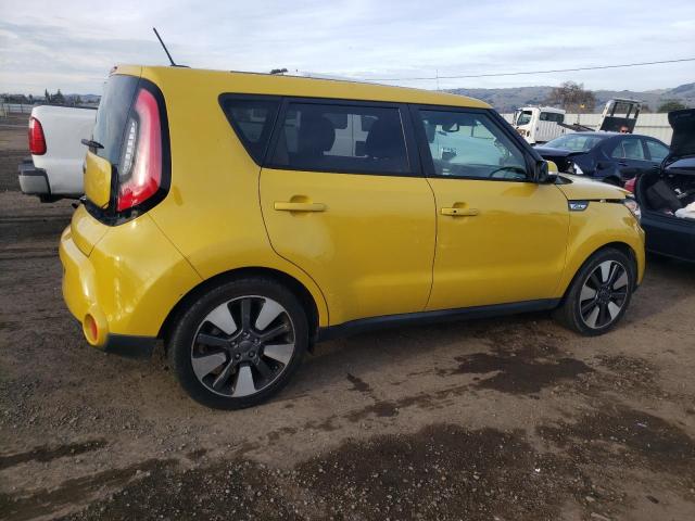 KNDJX3A54E7078713 - 2014 KIA SOUL ! YELLOW photo 3