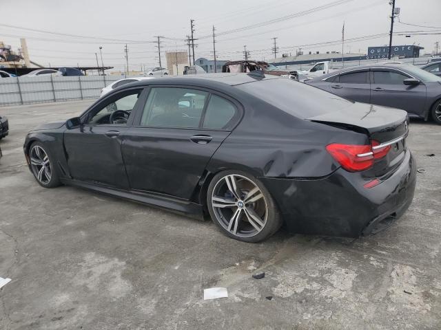 WBA7E2C54JG743446 - 2018 BMW 740 I BLACK photo 2