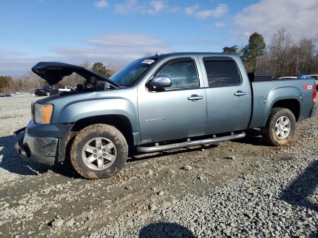 3GTP2VE35BG299444 - 2011 GMC SIERRA K1500 SLE BLUE photo 1