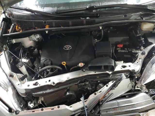 5TDYZ3DCXLS086336 - 2020 TOYOTA SIENNA XLE SILVER photo 11