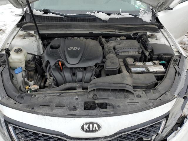 5XXGN4A76EG307794 - 2014 KIA OPTIMA EX WHITE photo 11