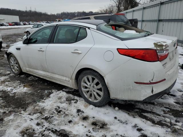 5XXGN4A76EG307794 - 2014 KIA OPTIMA EX WHITE photo 2