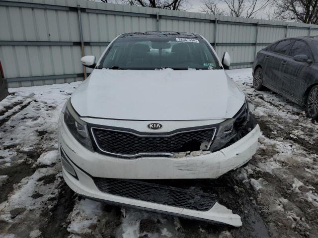 5XXGN4A76EG307794 - 2014 KIA OPTIMA EX WHITE photo 5