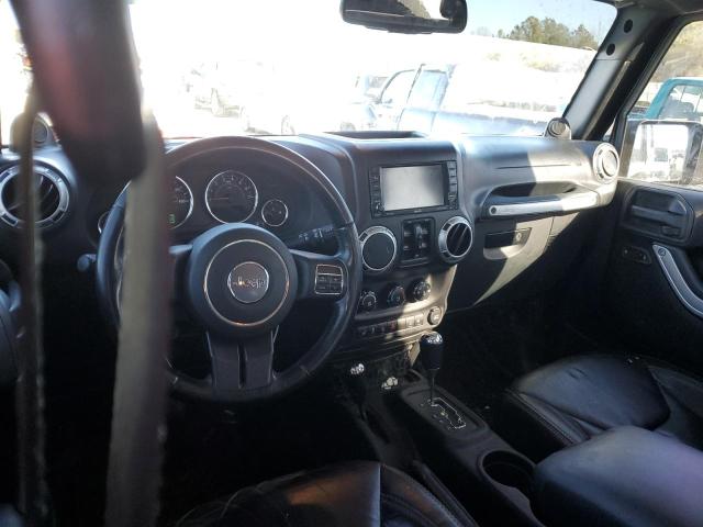 1C4BJWEG7EL258102 - 2014 JEEP WRANGLER U SAHARA BLACK photo 8