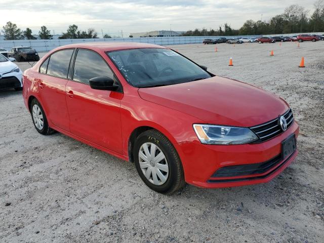 3VW2K7AJ6FM411523 - 2015 VOLKSWAGEN JETTA BASE 红色 照片 4