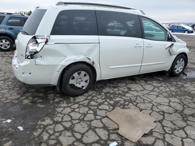 5N1BV28U45N127496 - 2005 NISSAN QUEST S WHITE photo 3