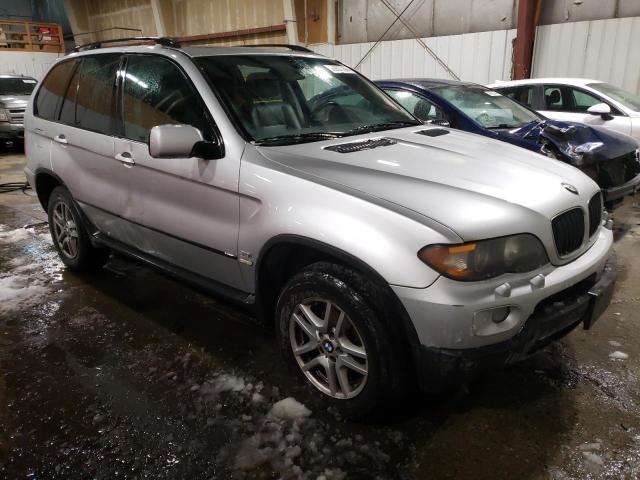 5UXFA135X4LU40525 - 2004 BMW X5 3.0I SILVER photo 4