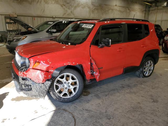 ZACCJBBB6JPJ11519 - 2018 JEEP RENEGADE LATITUDE RED photo 1