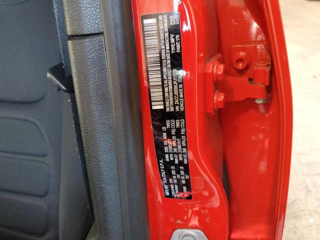 ZACCJBBB6JPJ11519 - 2018 JEEP RENEGADE LATITUDE RED photo 13