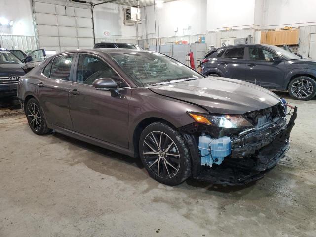 4T1T11BK0RU111194 - 2024 TOYOTA CAMRY SE NIGHT SHADE GRAY photo 4