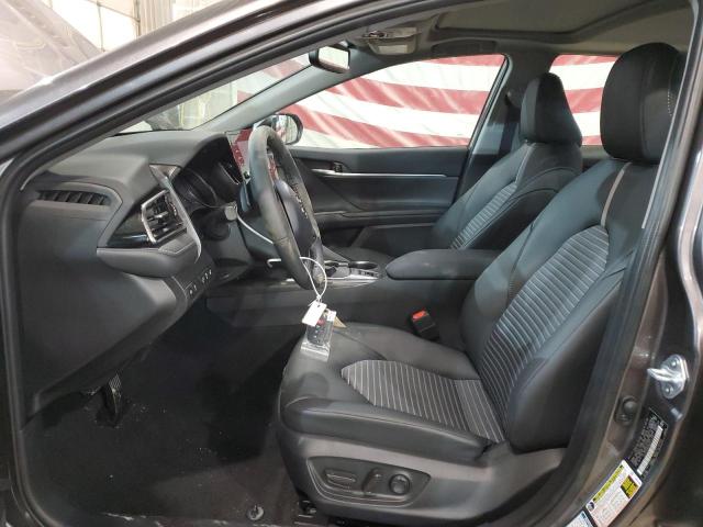 4T1T11BK0RU111194 - 2024 TOYOTA CAMRY SE NIGHT SHADE GRAY photo 7