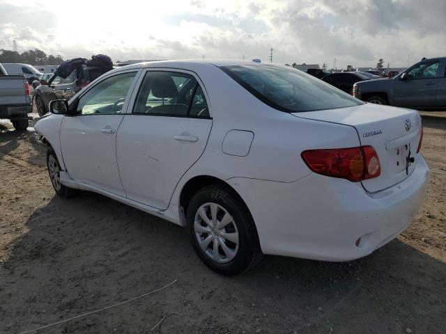 1NXBU4EEXAZ227016 - 2010 TOYOTA COROLLA BASE WHITE photo 2