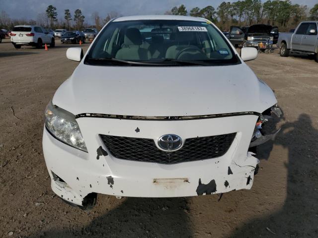 1NXBU4EEXAZ227016 - 2010 TOYOTA COROLLA BASE WHITE photo 5