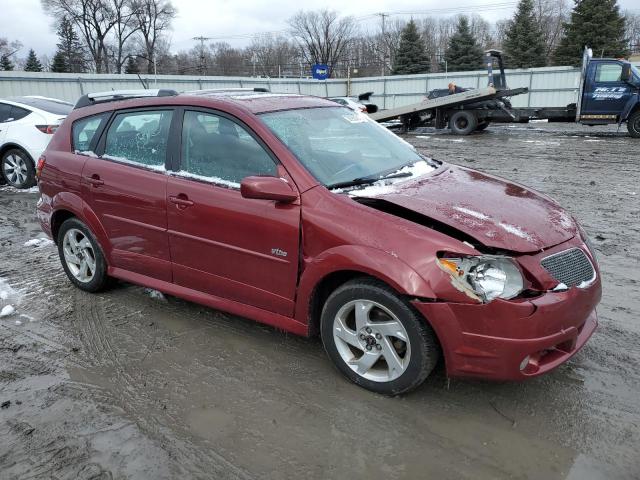 5Y2SL65826Z462324 - 2006 PONTIAC VIBE RED photo 4