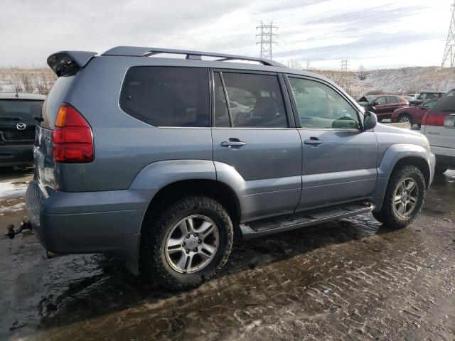 JTJBT20X430015210 - 2003 LEXUS GX 470 BLUE photo 3