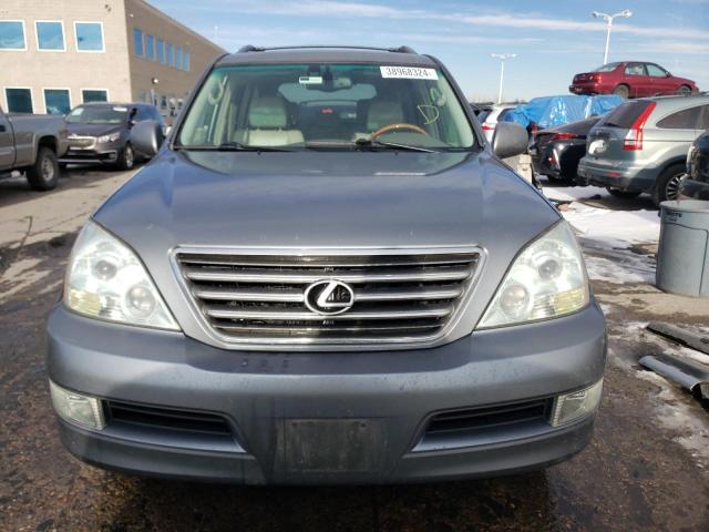 JTJBT20X430015210 - 2003 LEXUS GX 470 BLUE photo 5