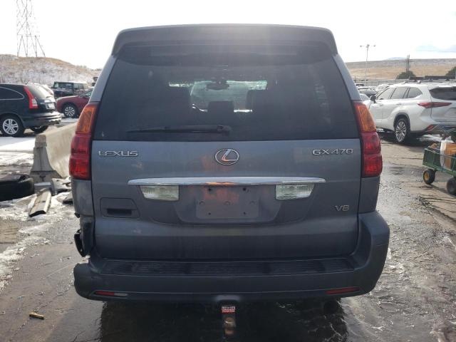 JTJBT20X430015210 - 2003 LEXUS GX 470 BLUE photo 6