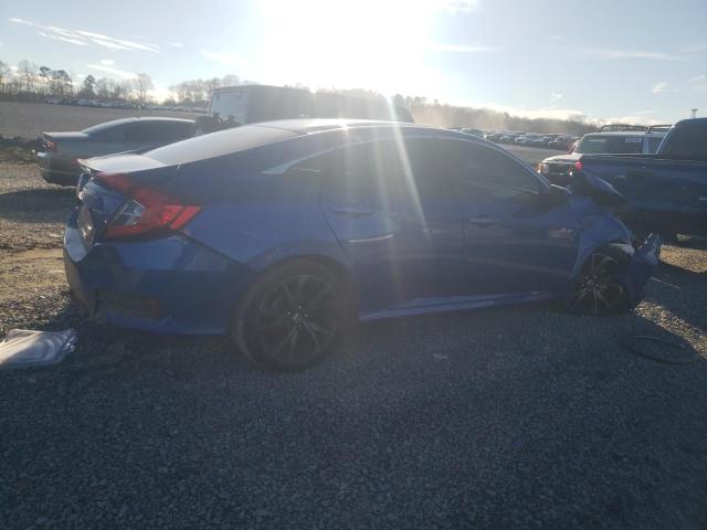 2HGFC2F89LH601936 - 2020 HONDA CIVIC SPORT Bleu photo 3