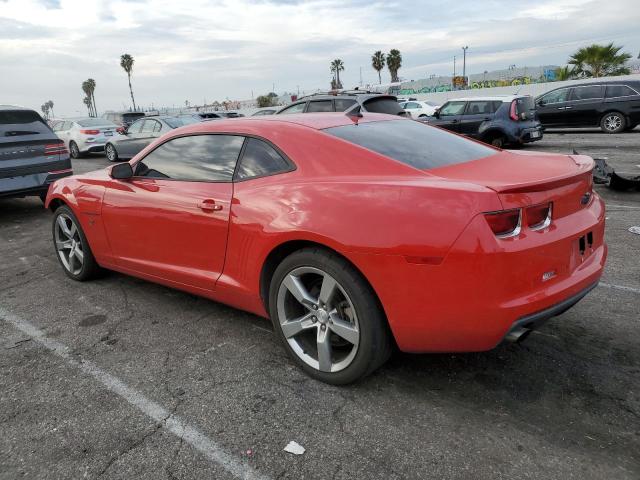 2G1FF1EV0A9227675 - 2010 CHEVROLET CAMARO LT RED photo 2