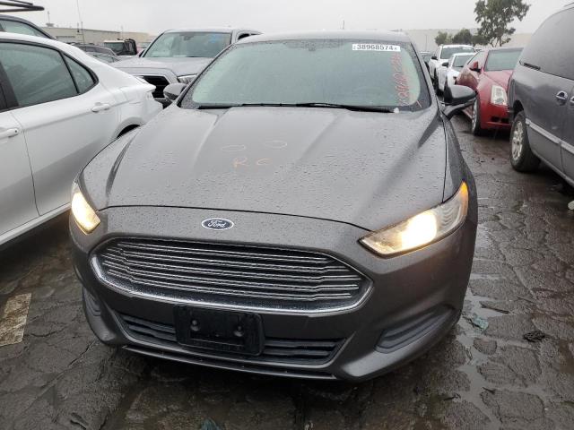 3FA6P0HD4ER204584 - 2014 FORD FUSION SE GRAY photo 5