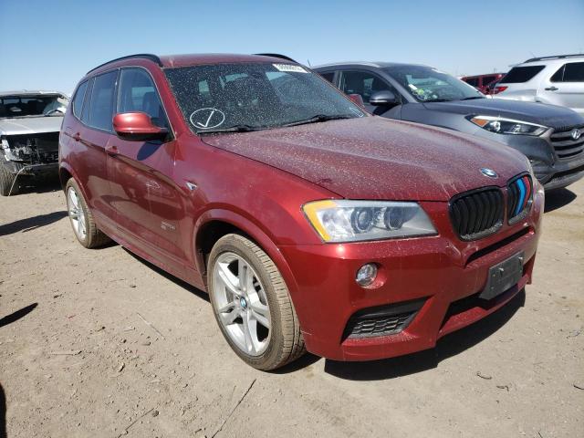 5UXWX9C56D0A13151 - 2013 BMW X3 XDRIVE28I RED photo 1