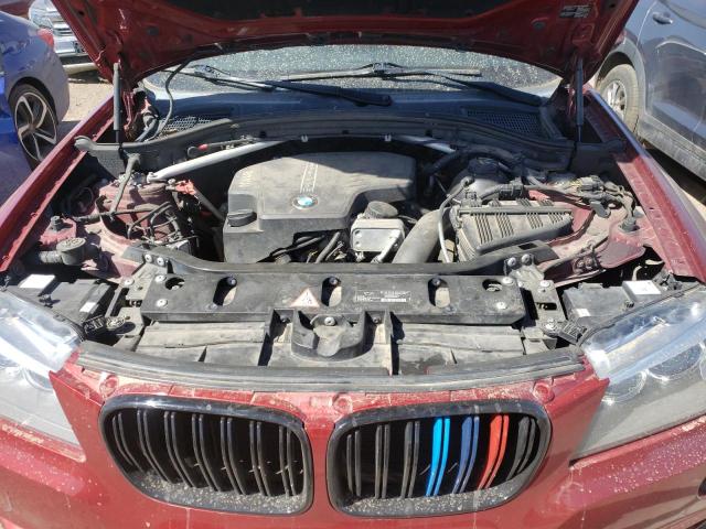 5UXWX9C56D0A13151 - 2013 BMW X3 XDRIVE28I RED photo 7