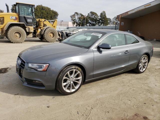 WAURFAFR7DA034208 - 2013 AUDI A5 PREMIUM PLUS GRAY photo 1