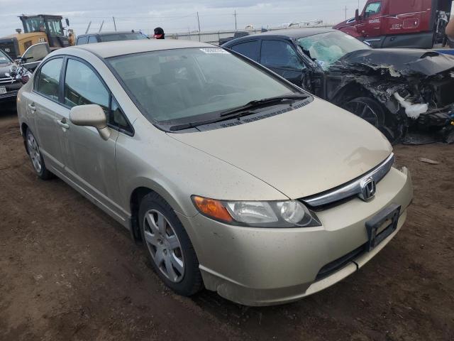 1HGFA16527L105679 - 2007 HONDA CIVIC LX GOLD photo 4