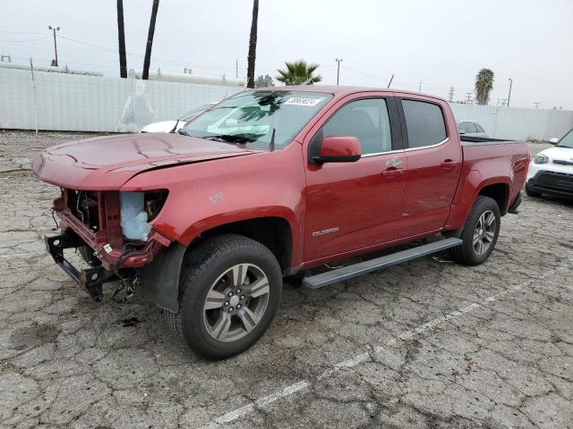 1GCGSCEN0H1199281 - 2017 CHEVROLET COLORADO LT RED photo 1