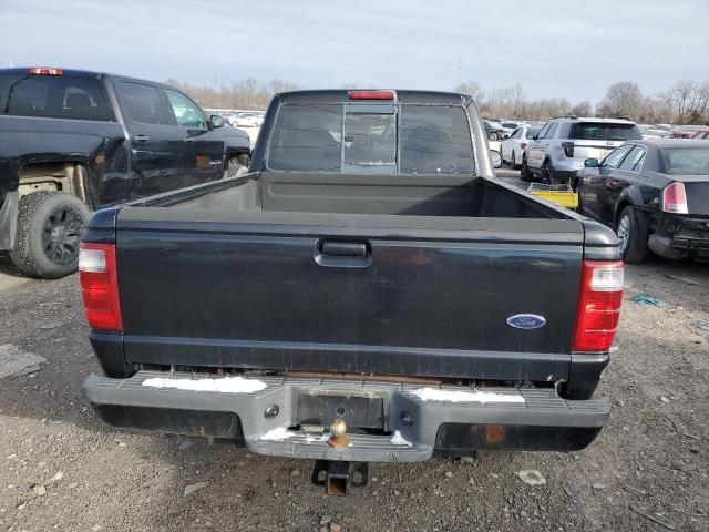 1FTYR10U53TA34553 - 2003 FORD RANGER BLACK photo 6