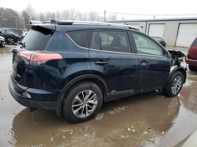 JTMRJREV2JD226838 - 2018 TOYOTA RAV4 HV LE BLUE photo 3